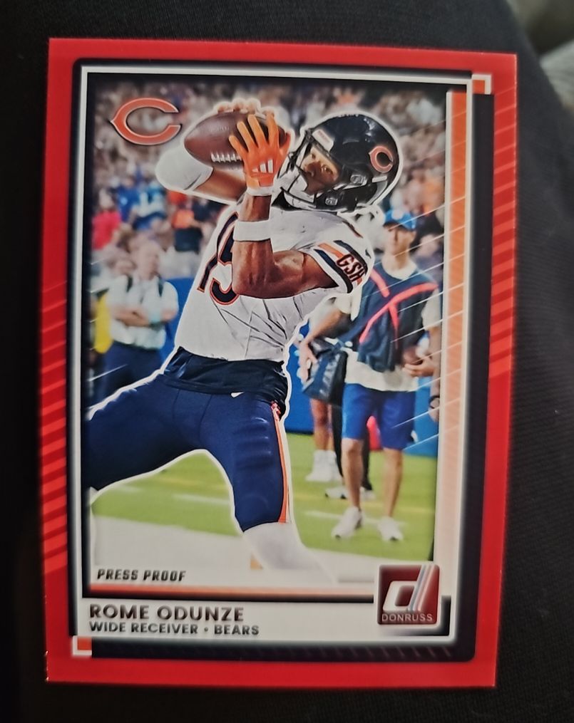 2025 Panini Donruss #222 Rome Odunze — front