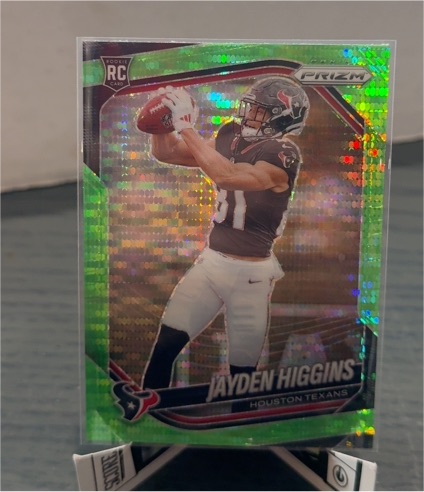 2025 Panini Prizm #376 Jayden Higgins — front