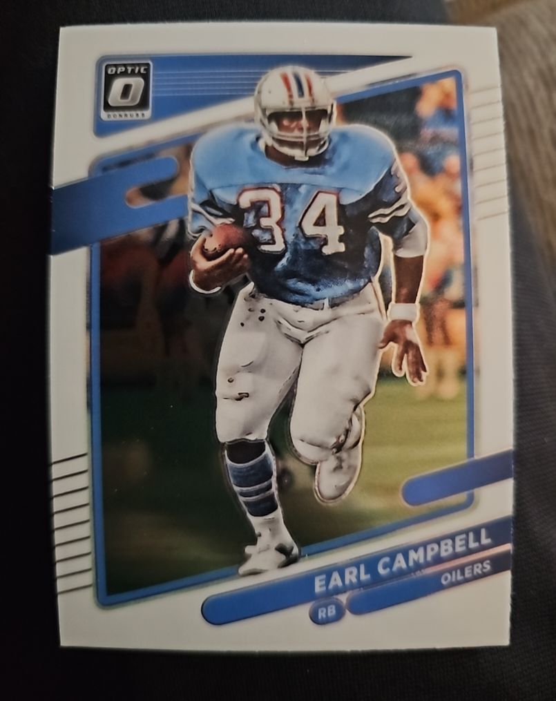 2021 Donruss Optic #106 Earl Campbell — front