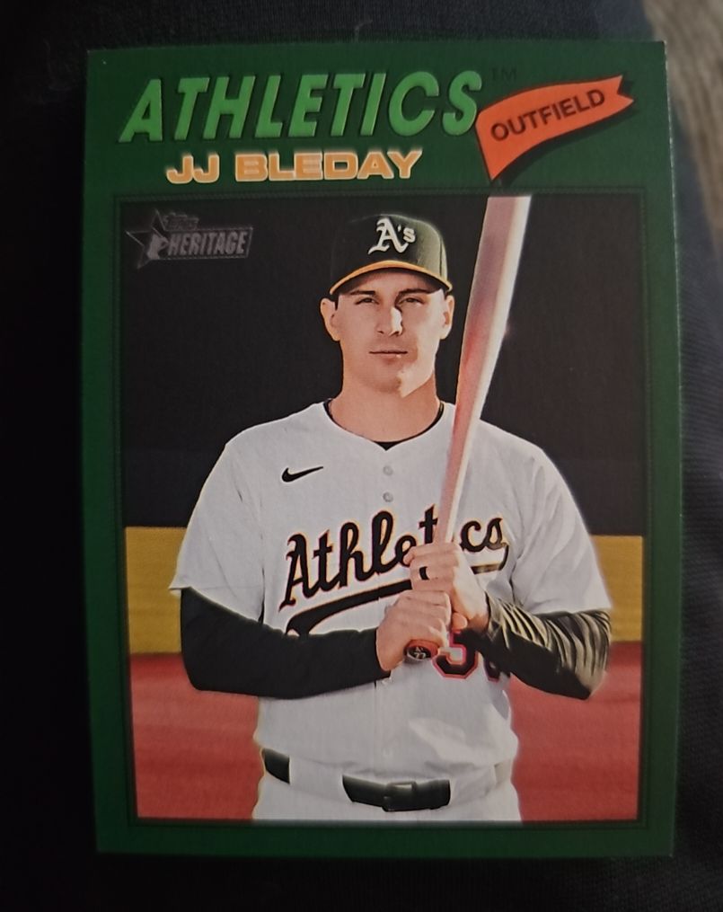 2026 Topps Heritage #236 JJ Bleday — front
