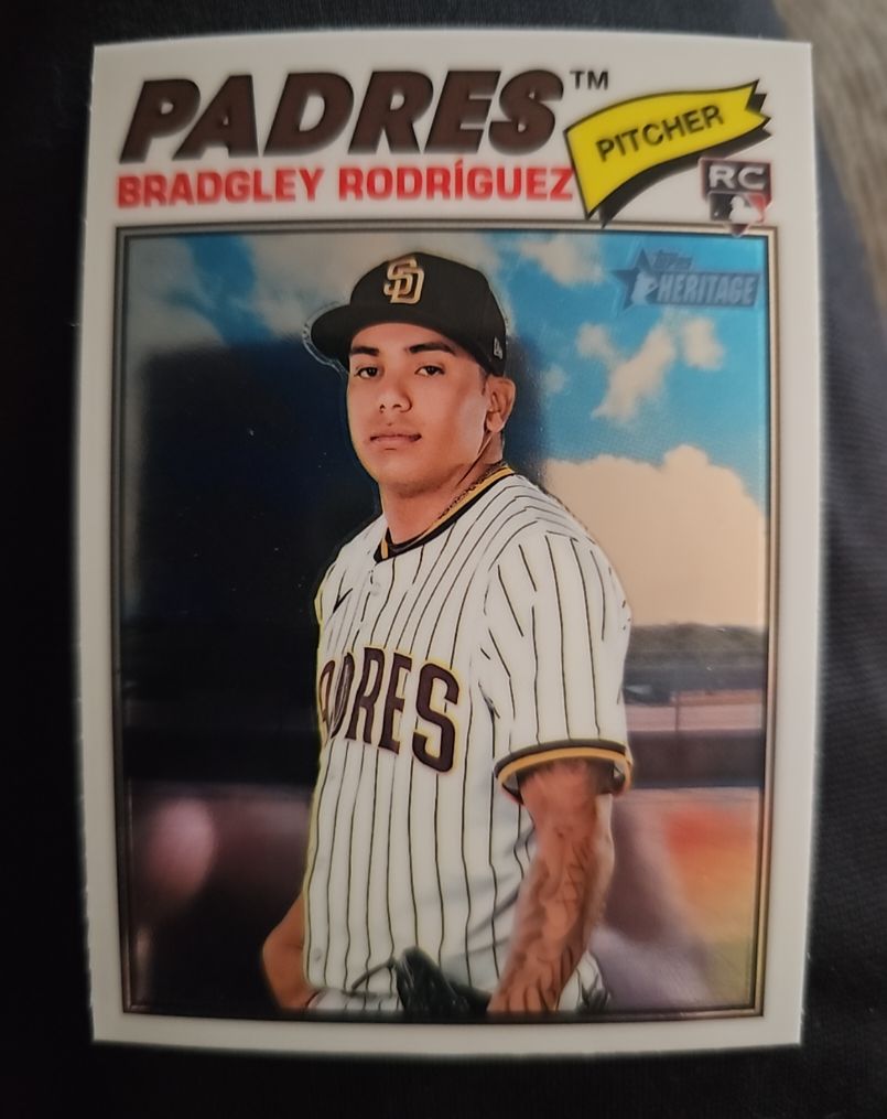 2026 Topps Heritage #148 Bradgley Rodriguez — front
