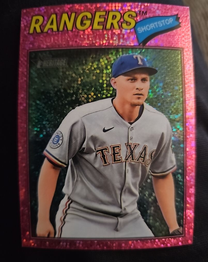 2026 Topps Heritage Chrome #302 Corey Seager — front
