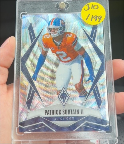 2025 Panini Phoenix #98 Patrick Surtain II Silver Hyper — front