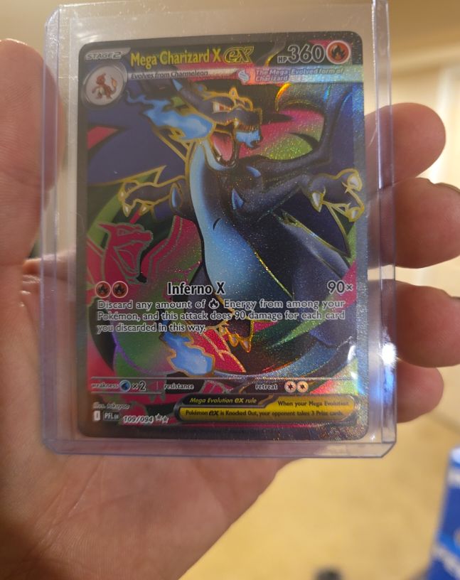 Mega Charizard X ex 109/094 — front
