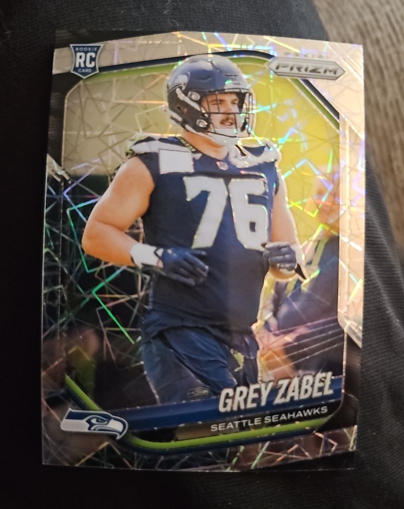 2025 Panini Prizm #387 Grey Zabel — front