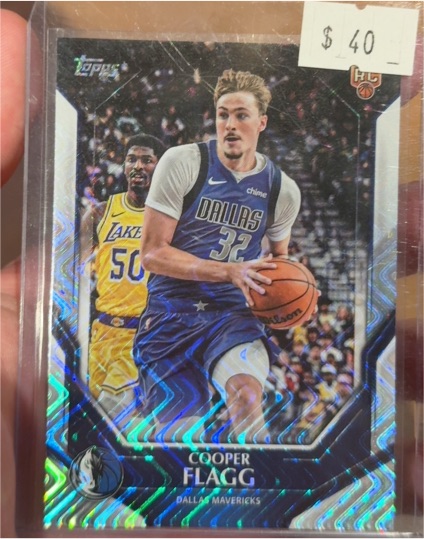 2026 Topps Collector Kit #NBA-6 Cooper Flagg — front