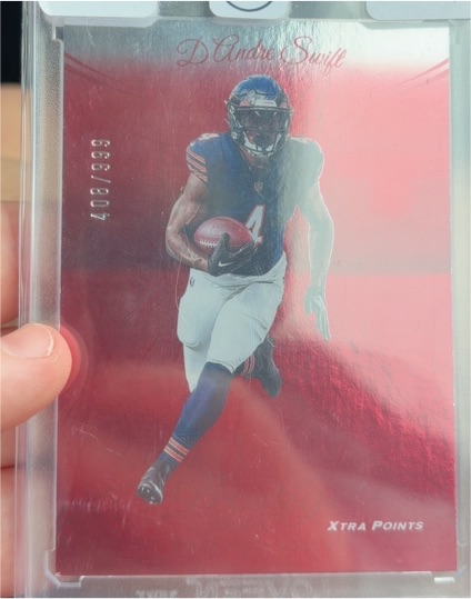 2024 Panini Prestige #50 D'Andre Swift Xtra Points Red — front