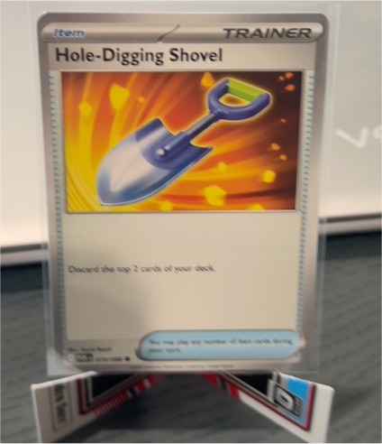 2026 Pokémon Perfect Order #074 Hole-Digging Shovel — front