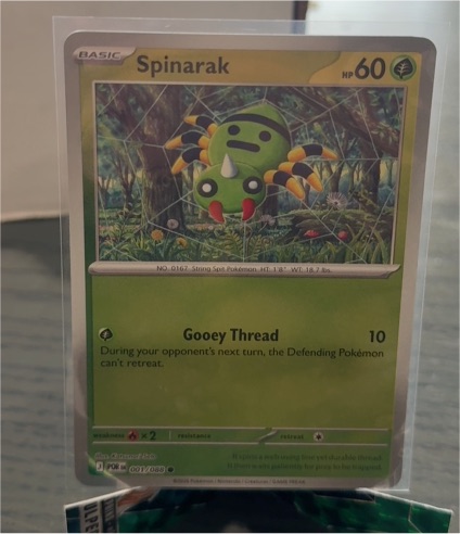 2022 Pokémon #112 Spinarak — front