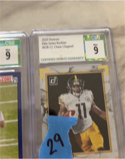 2020 Donruss Elite Series Rookies #ESR-CC Chase Claypool — front
