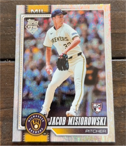 2026 Topps Series 1 #10 Jacob Misiorowski — front
