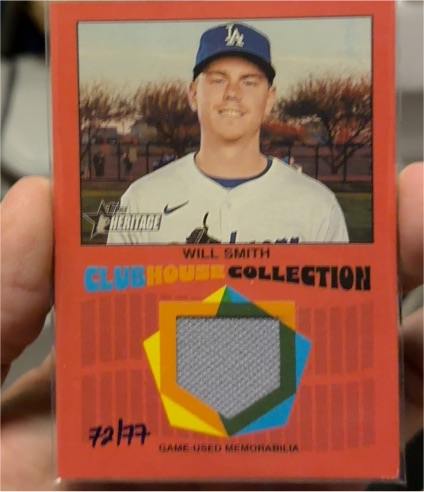 2026 Topps Heritage #CCR-WS Will Smith — front