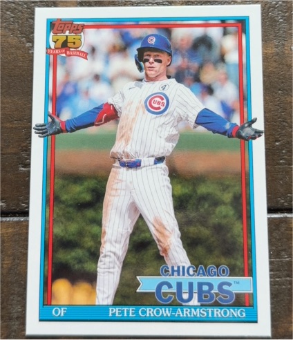 2026 Topps Series 1 '91 Design #T91-64 Pete Crow-Armstrong — front