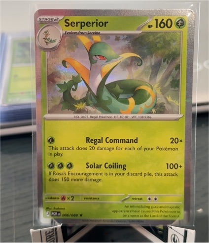 2016 Pokémon Perfect Order #006 Serperior — front