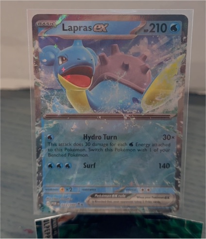 2026 Pokémon TCG Perfect Order #022 Lapras ex — front