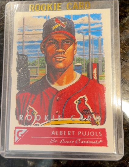2001 Topps Gallery #135 Albert Pujols — front