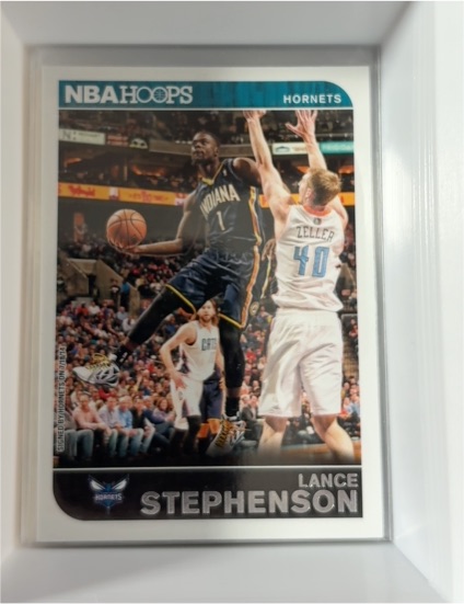2014-15 Panini NBA Hoops #105 Lance Stephenson — front
