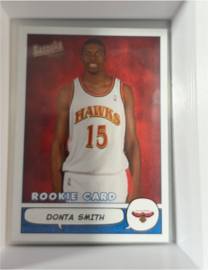 2004-05 Topps Bazooka #218 Donta Smith — front