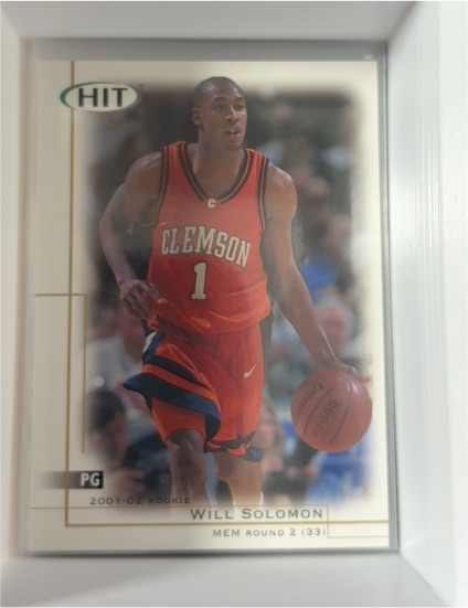 2001-02 SAGE HIT #33 Will Solomon — front