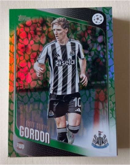 2025-26 Topps UEFA Club Competitions #159 Anthony Gordon — front