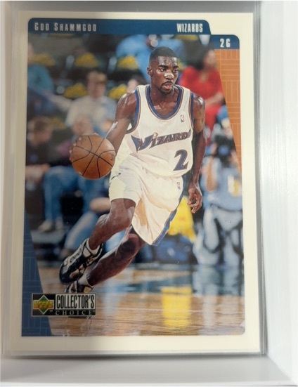1997-98 Upper Deck Collector's Choice #353 God Shammgod — front