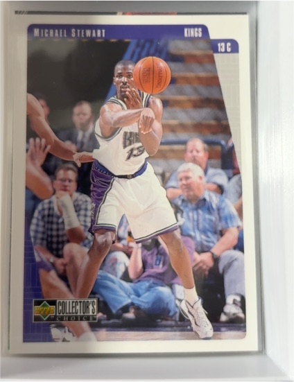 1997-98 Upper Deck Collector's Choice #322 Michael Stewart — front