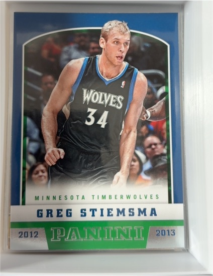 2012-13 Panini #273 Greg Stiemsma — front