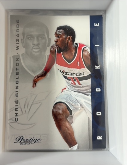 2012-13 Panini Prestige #179 Chris Singleton Rookie Washington Wizards — front