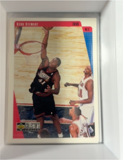 1997-98 Upper Deck Collector's Choice #306 Kebu Stewart — front