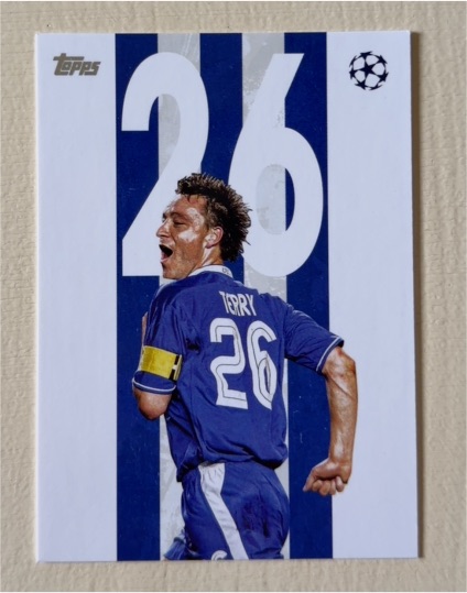 2025-26 Topps UEFA Club Competitions #BB-7 John Terry Legendary Numbers — front