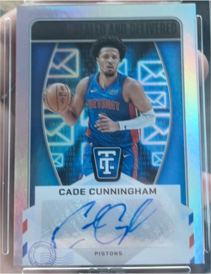 2024-25 Panini Totally Certified #SD-CAD Cade Cunningham — front