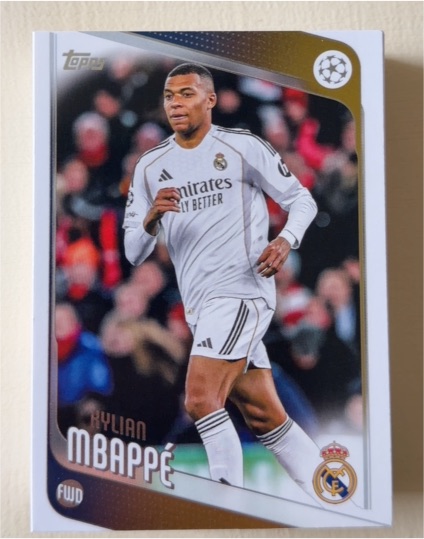 2025-26 Topps UEFA Club Competition #112 Kylian Mbappé — front