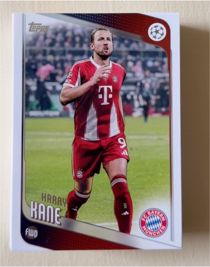 2025-26 Topps UEFA Club Competitions #182 Harry Kane — front