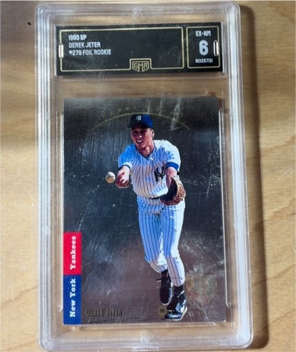 1993 Upper Deck SP #279 Derek Jeter Rookie — front