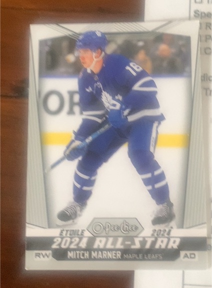 2024-25 O-Pee-Chee #523 Mitch Marner — front