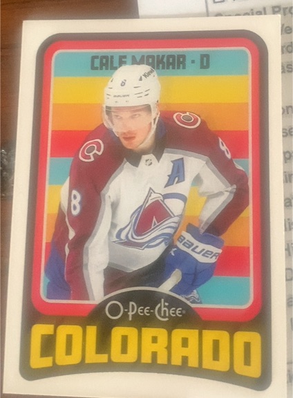 2024-25 O-Pee-Chee #69 Cale Makar Retro — front