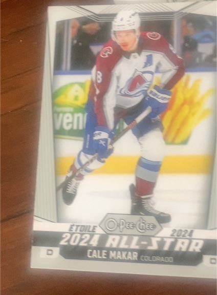 2024-25 O-Pee-Chee #512 Cale Makar All-Star — front