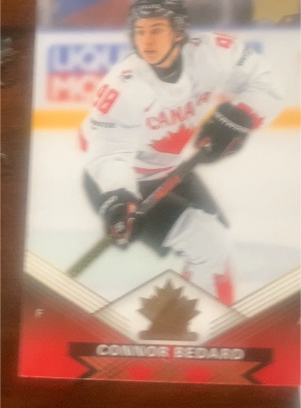 2023 Upper Deck Team Canada Juniors #8 Connor Bedard — front