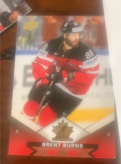 2017-18 Upper Deck Team Canada #117 Brent Burns — front