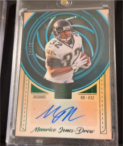 2025 Panini Luminance #SS-MJD Maurice Jones-Drew Shutter Signatures — front