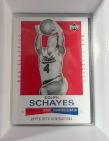 2002-03 Upper Deck Generations #177 Dolph Schayes — front