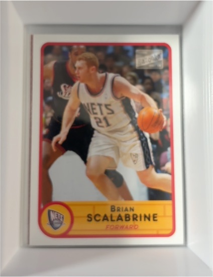 2003 Topps Bazooka #21 Brian Scalabrine — front