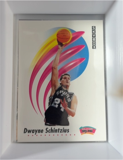 1991-92 SkyBox #262 Dwayne Schintzius — front