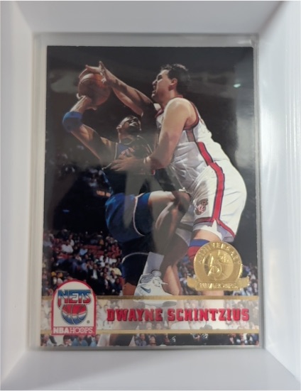 1993-94 NBA Hoops 5th Anniversary #373 Dwayne Schintzius — front