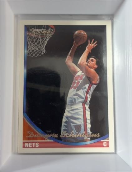 1993-94 Topps Gold #285 Dwayne Schintzius — front