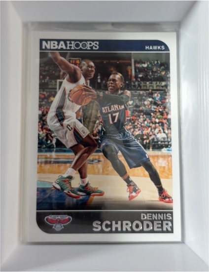 2014-15 Panini NBA Hoops #11 Dennis Schroder — front
