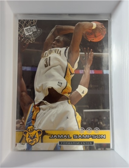 2002 Press Pass #23 Jamal Sampson — front