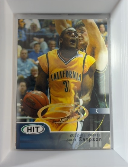2002 SAGE HIT #31 Jamal Sampson — front