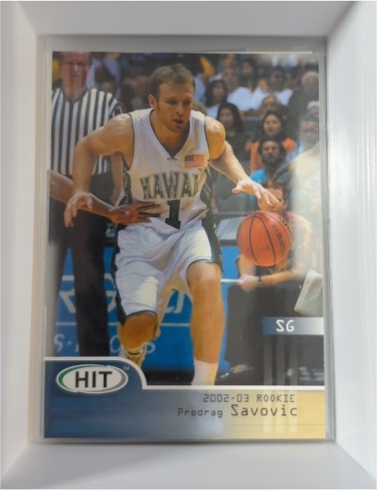 2002-03 SAGE Hit #11 Predrag Savovic — front