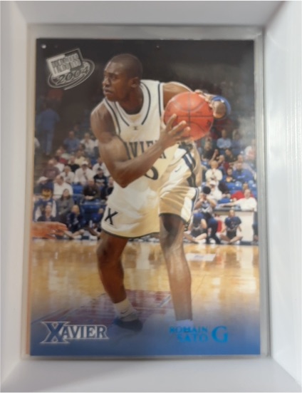 2004 Press Pass #24 Romain Sato — front